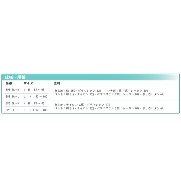 北里ヘルスケア キタザト骨盤底サポーター SPS BL-L ブラック