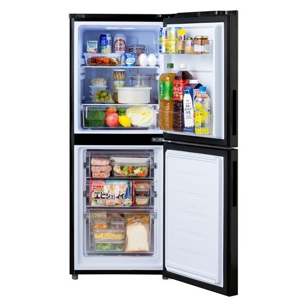 アイリスオーヤマ 冷凍冷蔵庫 153L ブラック IRSN-HF15A-B 1台（直送品