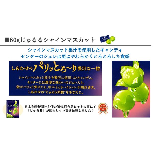 グミ キャンディ 食べきりサイズ じゅるる シャインマスカット グミ キャンディ 食べきりサイズ じゅるる シャインマスカット