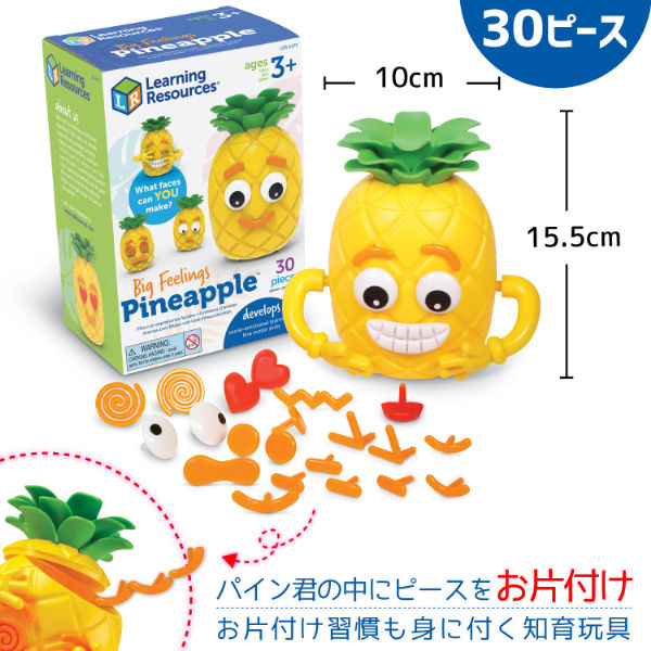 Learning Resources Big Feelings Pineapple にこにこパイナップル