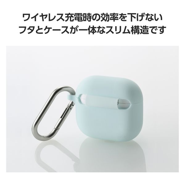 AirPods シリコンカバー ブラック 水洗い可能 リング付き スムース Amazon | Bone Airpods ケース シリコンカバー AirPods第1/第2