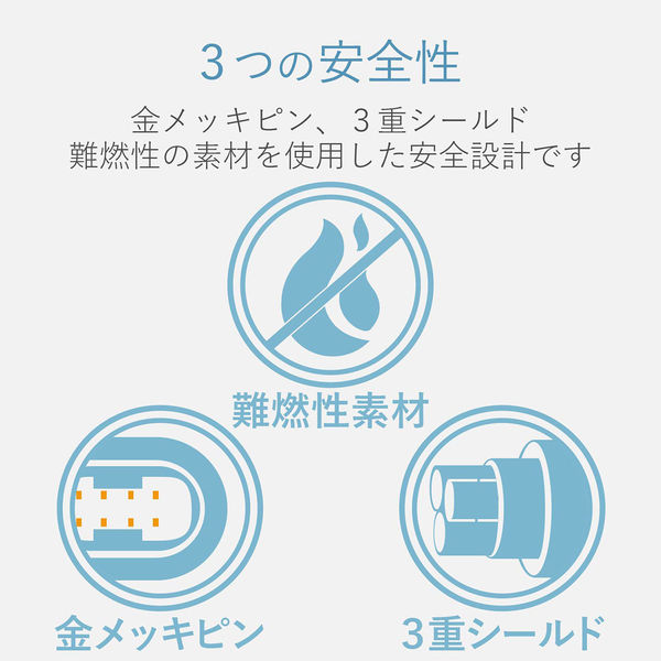 エレコム スマートフォン用USB変換アダプタ/USB（microBメス