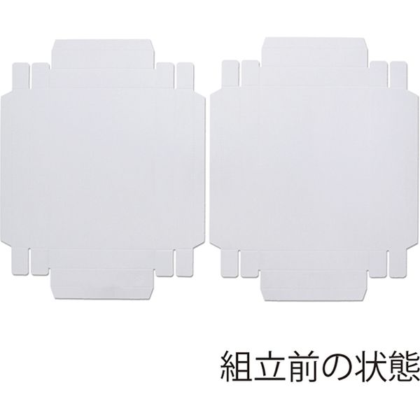 シモジマ DX白無地箱 Gー4 ハンカチ用 10枚入/束 006815001 1