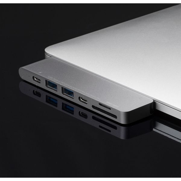 サンワダイレクト MacBook Pro 専用USB Type-Cハブ 400-ADR320GPD 1個（直送品）