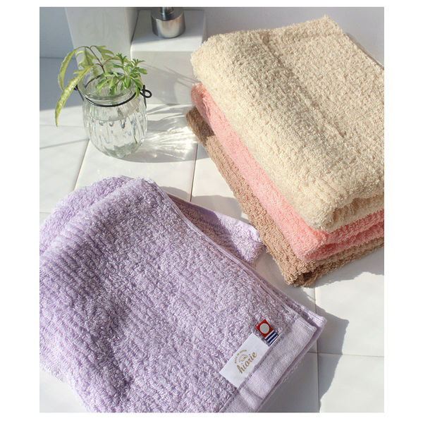 ヒオリエ 今治製 バスタオル リバース 2枚 ラベンダー 約60×120cm