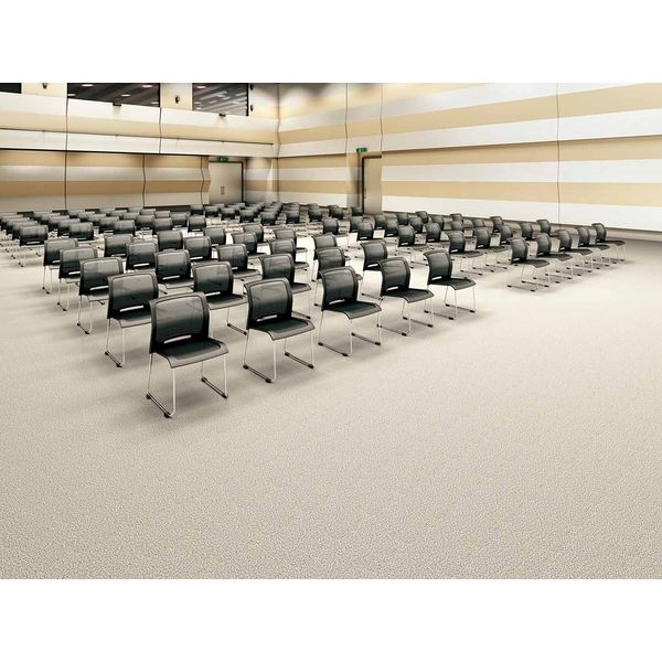 【4脚セット】コクヨ　スタッキングチェア　カラベル 設置込】コクヨ カラベル 会議イス スチールサークル脚 背