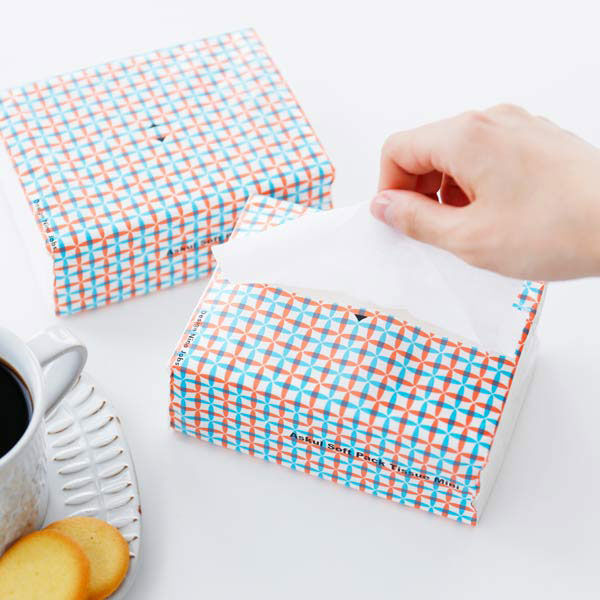 ミニミニブランドティッシュ LOHACO - ティッシュペーパー 200組（8個入）オリジナルソフト