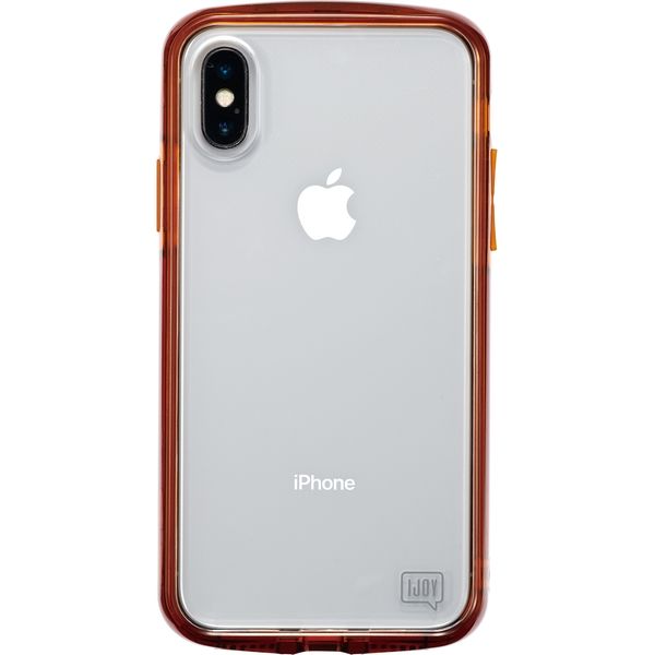 iPhoneケース　iPhoneXs/X Ijoy クリアブラウン i32Aij09 1個 サンクレスト（直送品）