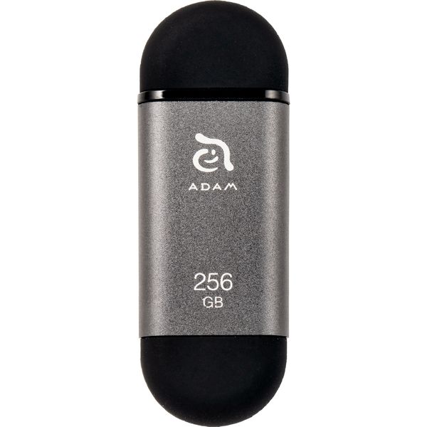 ADAM elements ADAM iKlips C Lightning USBメモリ 256GB グレー