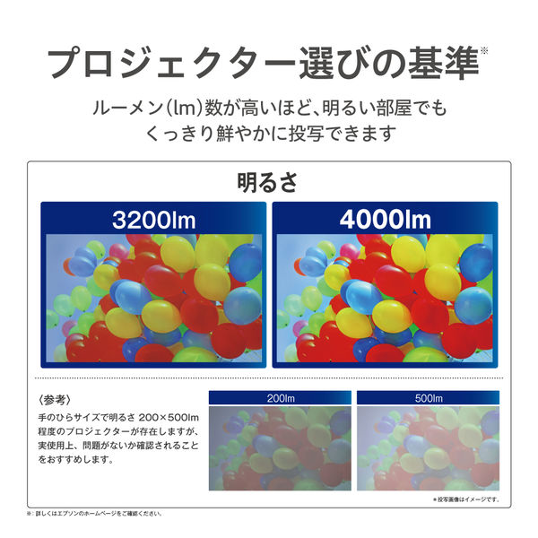 エプソン プロジェクター EB-E01 XGA 3300ルーメン (無線LANユニット非対応)