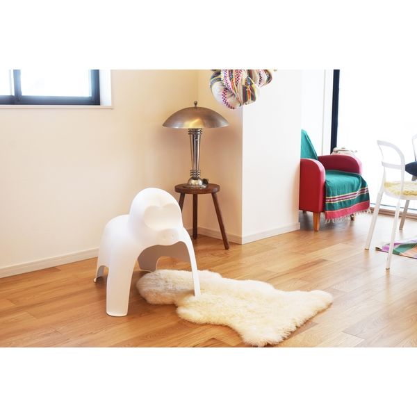 bcl アニマルチェア ゴリラ ホワイト 128215 1脚（直送品） - アスクル