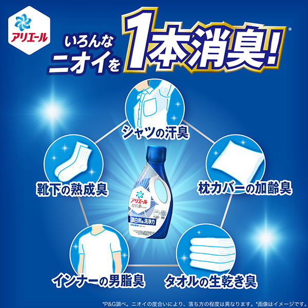 アリエール ジェル 本体 720g 1個 洗濯洗剤 P＆G - アスクル