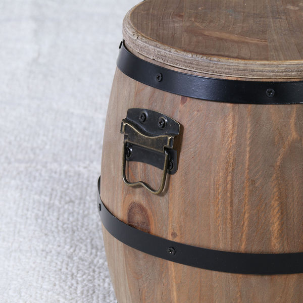 不二貿易 樽型スツール 幅250×奥行250×高さ240mm 31884 1台（直送品