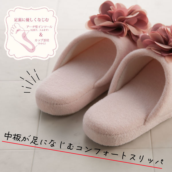 センコー SDS コンフォ スリッパLサイズ（約25.5cm） ベージュ