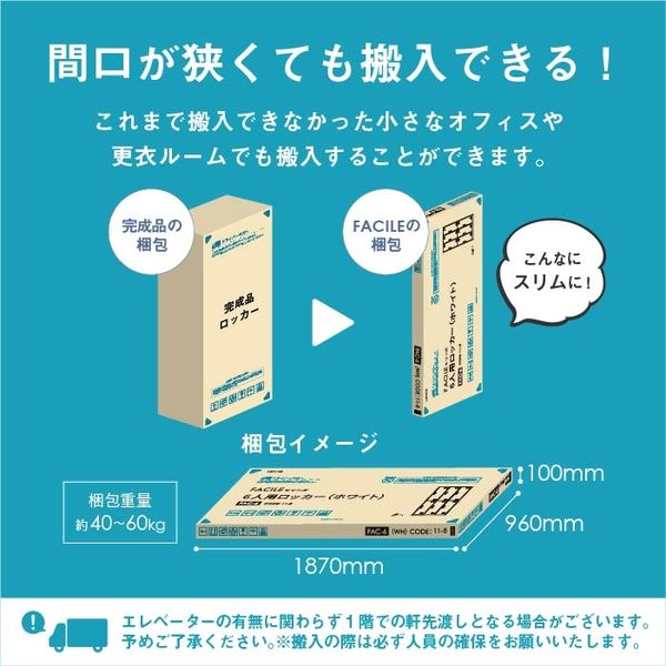 Netforce ファシル スチールロッカー 12人用 3列4段 鍵付き Netforce ファシル スチールロッカー 12人用 3列4段 鍵付き