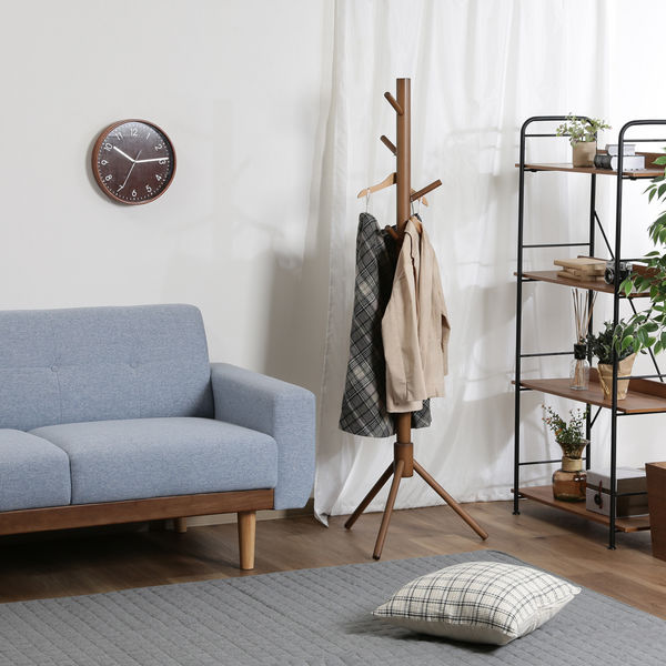 不二貿易 超極太ポールハンガー LOG 幅510×奥行440×高さ1510mm