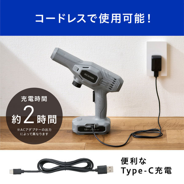 アイリスオーヤマ株式会社 充電式ハンディウォッシャー JHW-101 1台（直送品）