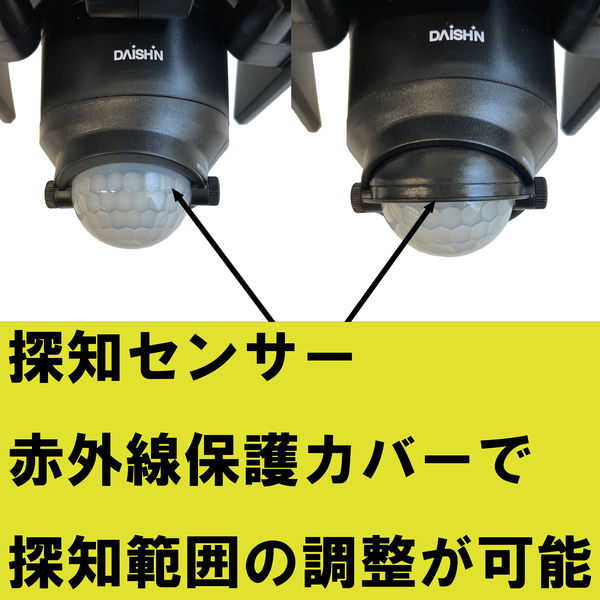 LEDセンサーライト KX-HA100S-H 3台セット　防犯ライト 概要 LEDセンサーライト KX-HA100S | ホームネットワーク