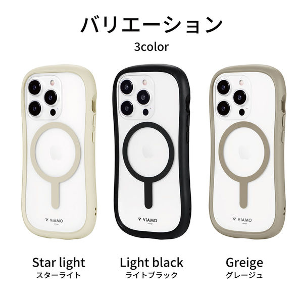 iPhone15pro（ハイブリッド） トリニティ iPhone 15 Pro [Turtle] ハイブリッドケース クリア
