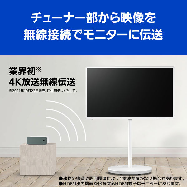 パナソニック 4K液晶テレビ TH-43LF1 1台 - アスクル