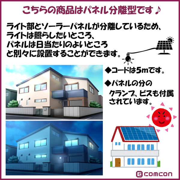 【未使用】大進 DLS-10T600 センサーライト 2000ルーメン ソーラー 大進 人感 センサーライト ソーラー 屋外 LED 防雨 防犯 DLS