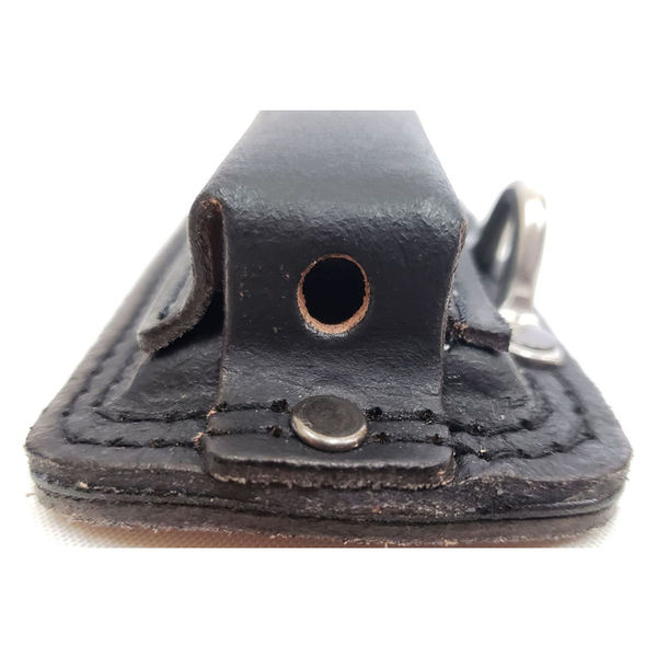 コヅチ 牛黒革 カッターケース2段 WS-002 1個（直送品） - アスクル
