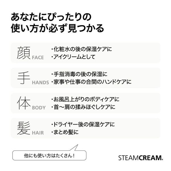 STEAM CREAM（スチームクリーム） ダヤンと色のうずまき 75g