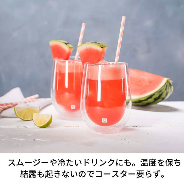 ツヴィリング ダブルウォール グラス スモール 290ml 2個セット ツヴィリング ダブルウォール グラス スモール 290ml 2個セット