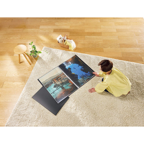ライオン事務器 ポスター用クリアーブック B2サイズ 20ポケット