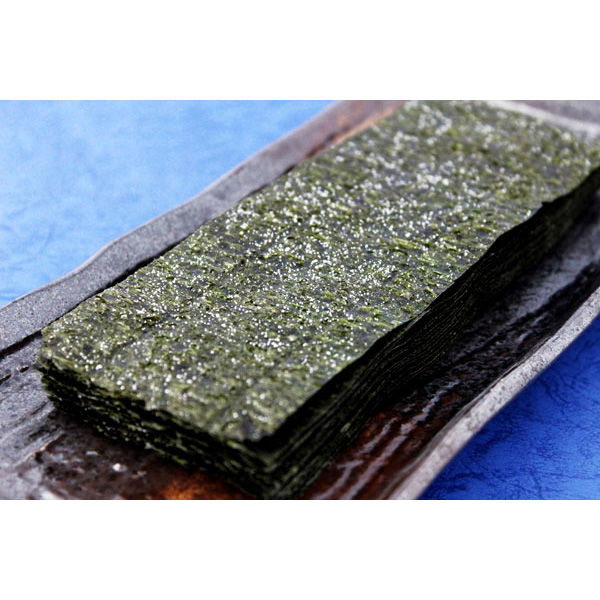 永井海苔 つぶ塩 おにぎりのり 有明海産のり使用 3切15枚 1セット（1袋×2）海苔 - アスクル