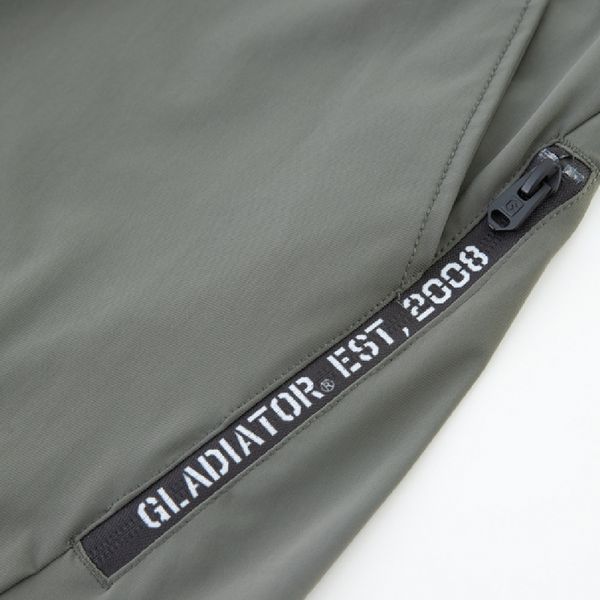 新品【PGG】ストレッチ シリコンコーティング ショートパンツ 灰 4(M) コーコス信岡 GLADIATOR G-7524 冷感ストレッチショートパンツ M