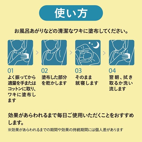薬用制汗剤アセニフタ 1セット（1個×3） アラクス 薬用 制汗剤