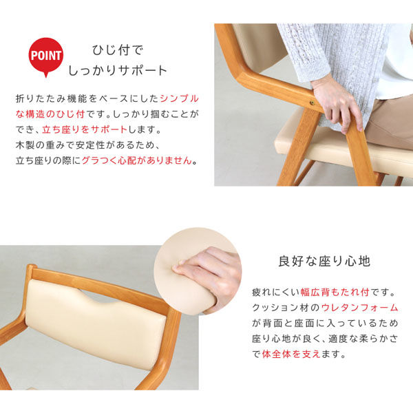 軒先渡し】貞苅椅子製作所 Careシリーズ 病院介護施設向け肘付き