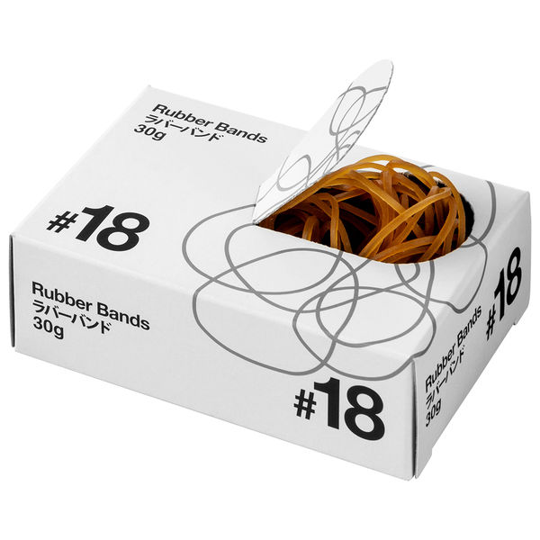共和「現場のチカラ」 輪ゴム ラバーバンド #18 1箱（30g