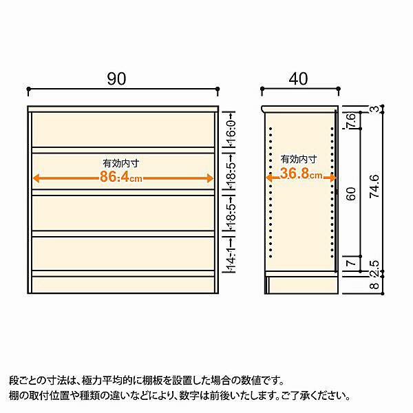 大洋 Shelfit エースラック/カラーラックM タフタイプ 幅900×奥行400