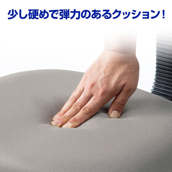 サンワサプライ スタンダードチェア グレー SNC-A1LGY 1セット
