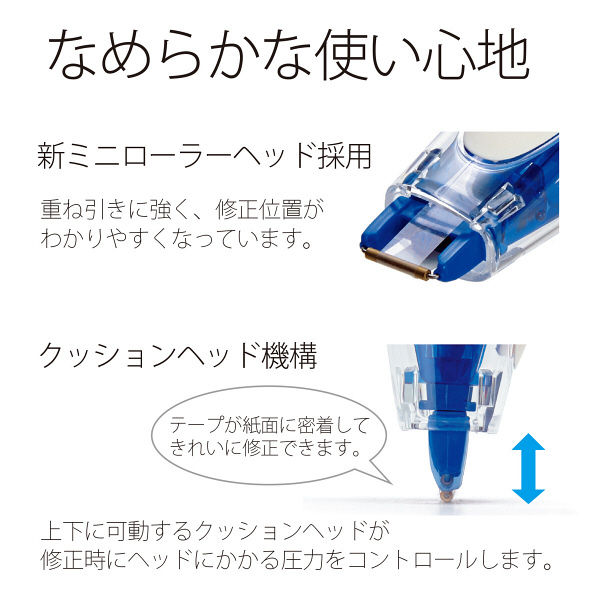 WH-065R-PK 修正テープ ホワイパー (Whiper) ラッシュ 交換
