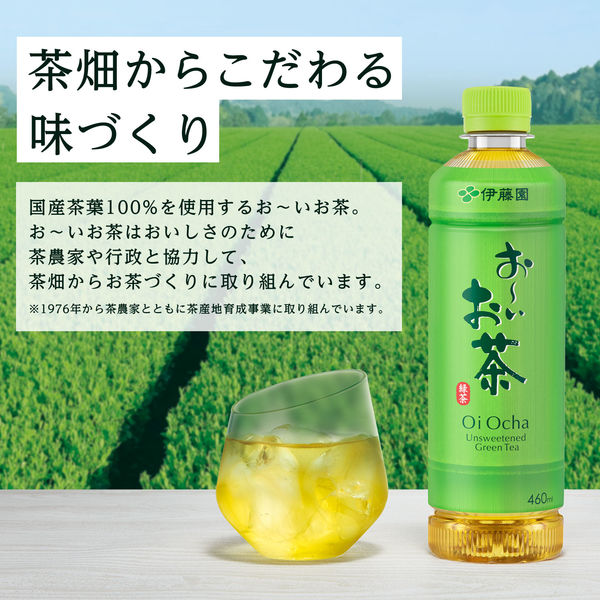 伊藤園 おーいお茶 緑茶 レンチン可 ホット＆コールド 345ml 1箱（24本