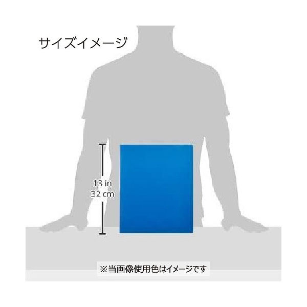 コクヨ リングファイル A4縦 310枚収納 内径38mm 4穴 青 フ