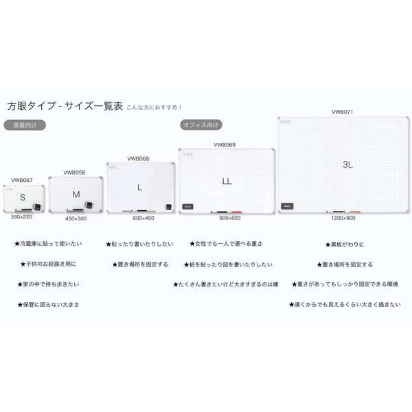 アスカ セクションボードLL VWB069 1枚 - アスクル