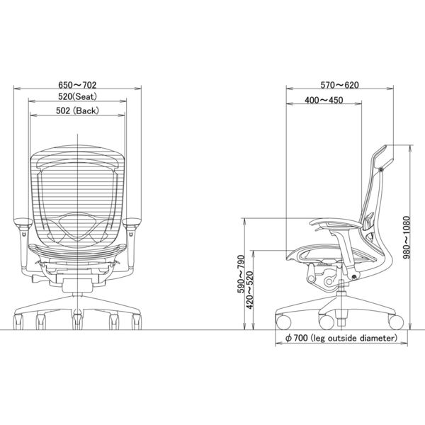 CC81BS FPG1 オカムラコンテッサセコンダ ハイバック可動肘 座メッシュ