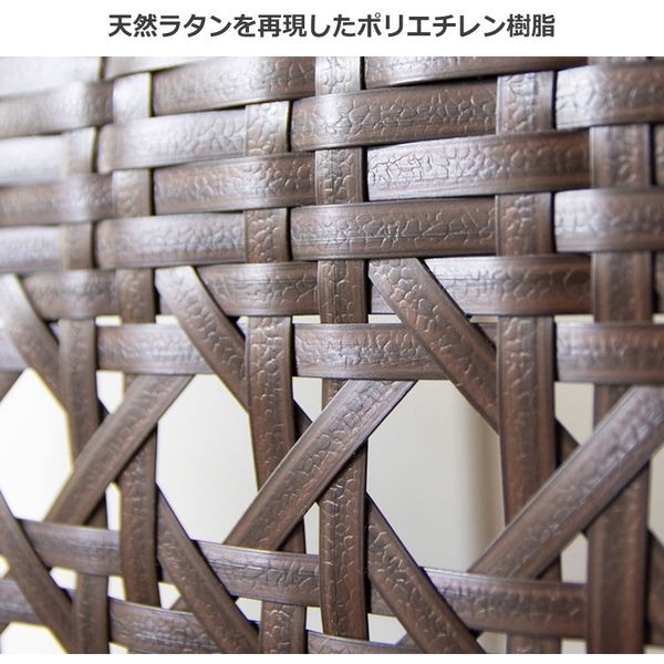 【室外機カバー】2台！宮武製作所 CV-950 ダークブラウン　ラタン風 Amazon.co.jp: 宮武製作所 室外機カバー Esterno 幅95×奥行40×高