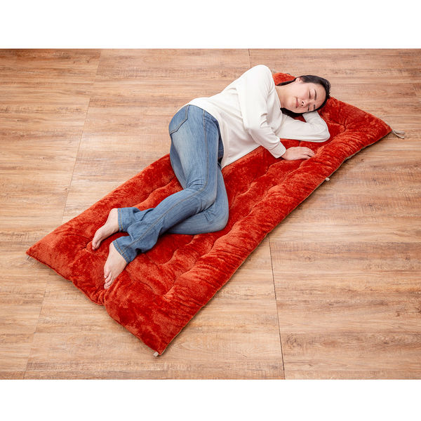 ガマカ工業 FLAME YARN 岩盤浴のようなごろ寝長座布団 70×180cm