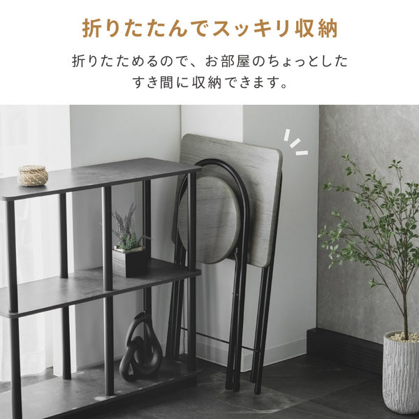 武田コーポレーション デスク&チェアーセット WH T-DC48WH 1箱(4個入