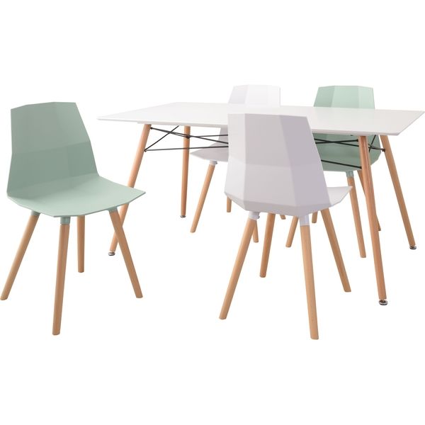 東谷 ROOM ESSENCE チェア ホワイト CL-501WH 1脚（直送品） - アスクル