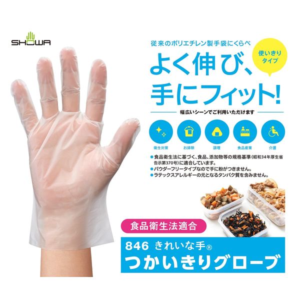Amazon.co.jp: [山善] TPE手袋 1箱(200枚) 熱可塑性エラストマー