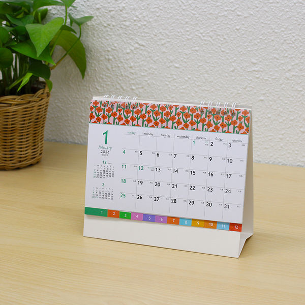 アウトレット】【2026年度版カレンダー】杉本カレンダー 卓上