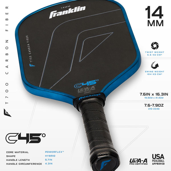 Franklin(フランクリン) ピックルボール ラケット C45 CARBON