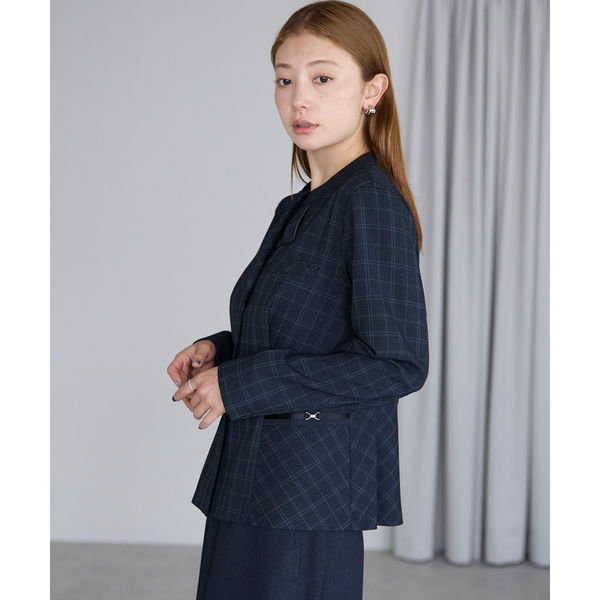 ボンマックス ソフトジャケット ネイビー×ライム 17号 AJ0295