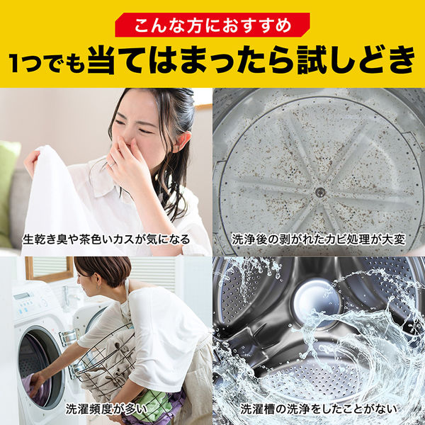 茂木和哉 洗濯槽クリーナー 塩素系粉末タイプ 300g 1セット（1個×24